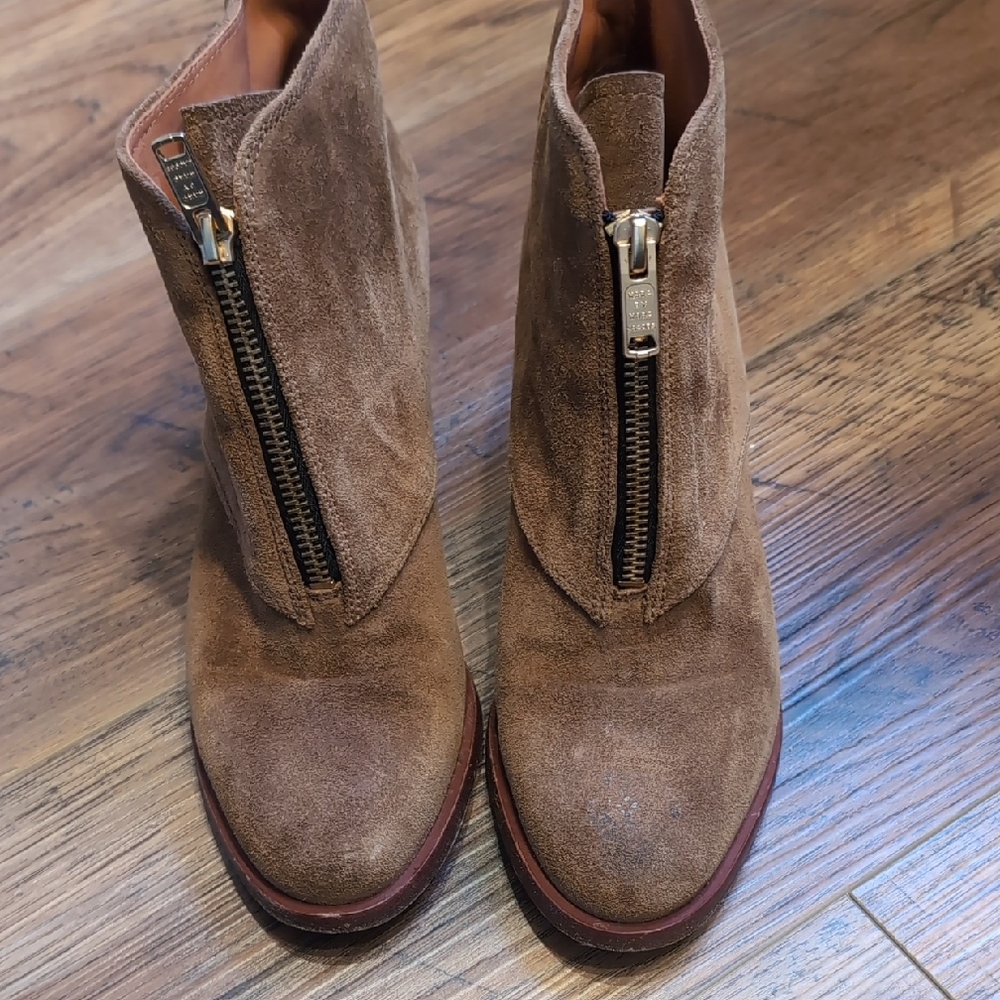 Women's Marc Jacobs Brown Suede Ankle Boots